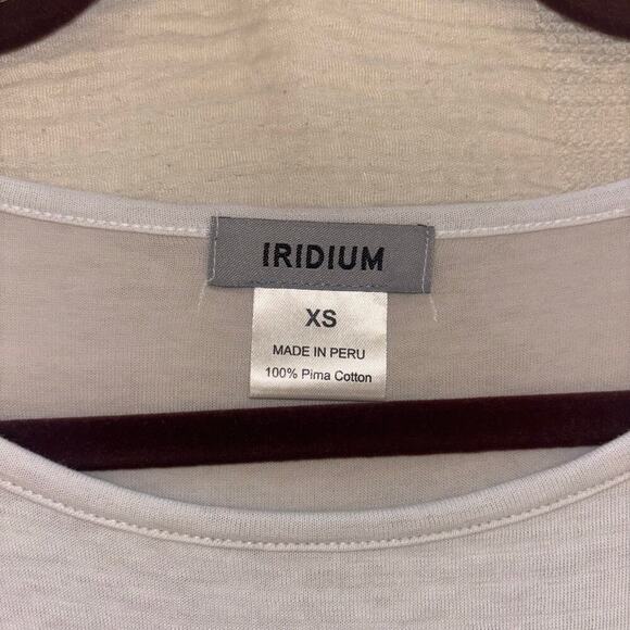 Iridium 100% Pima Cotton Striped Lagenlook Oversized Shirt – Size XS - Picture 10 of 10